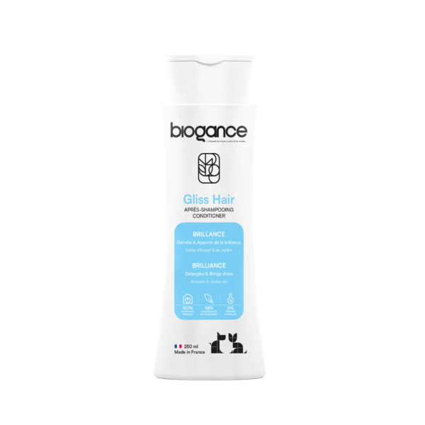 Biogance Gliss Hair кондиционер за сјајно крзно и полесно расчешлување