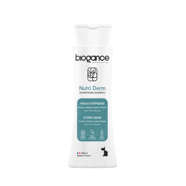 Biogance Nutri Derm шампон за иритирана кожа со црвенило