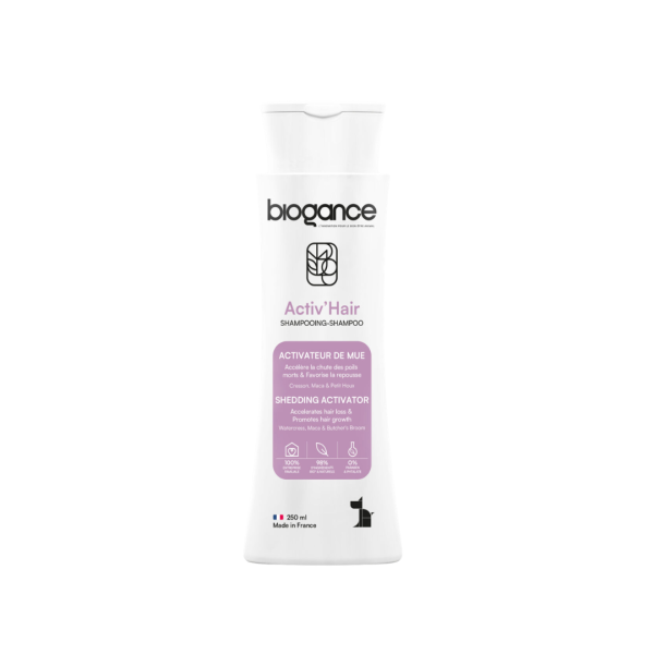 Biogance Active Hair шампон за побрзо митарење и раст на ново влакно
