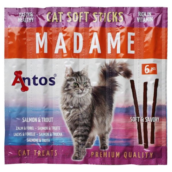 Antos Madame стапчиња со лосос и пастрмка