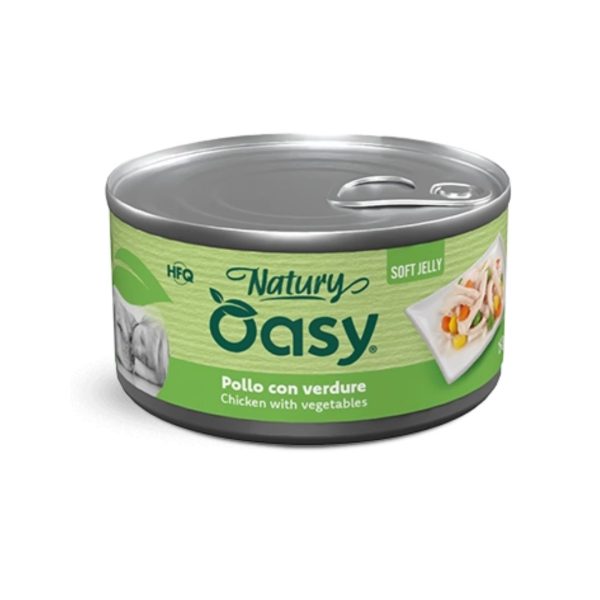 Oasy Natury HFQ влажна храна со пилешко и зеленчук