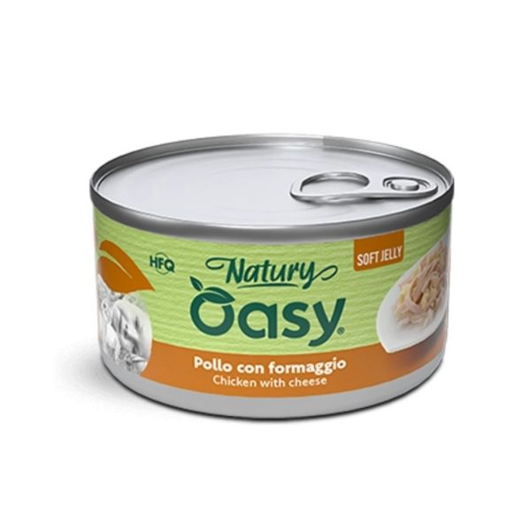 Oasy Natury HFQ влажна храна со пилешко и кашкавал
