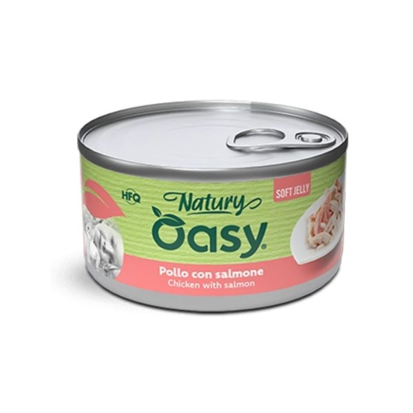 Oasy Natury HFQ влажна храна со пилешко и лосос