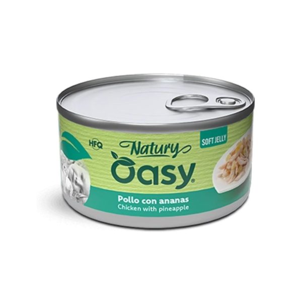 Oasy Natury HFQ влажна храна со пилешко и ананас