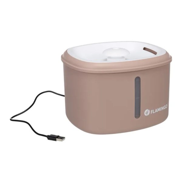 Flamingo Finto фонтана за вода за миленици беж