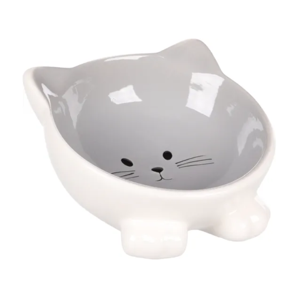 Flamingo Puzi керамички сад за јадење сиво