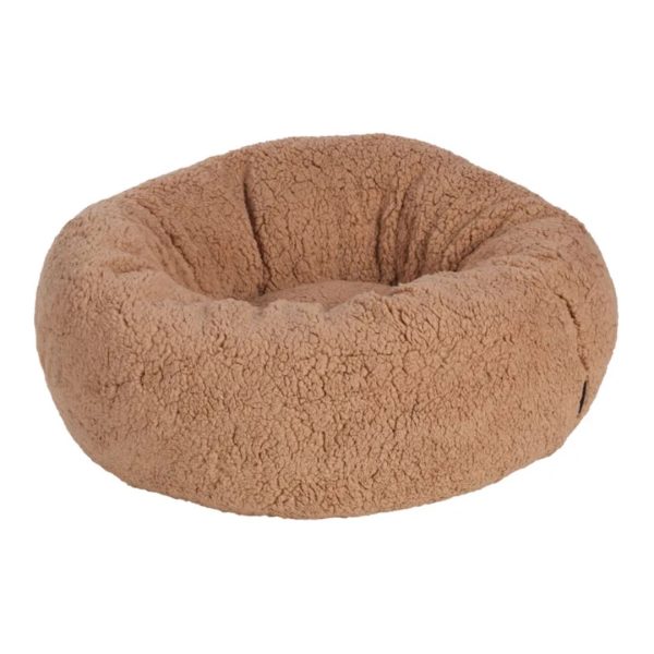 Flamingo Felpa кревет за миленици кафеав