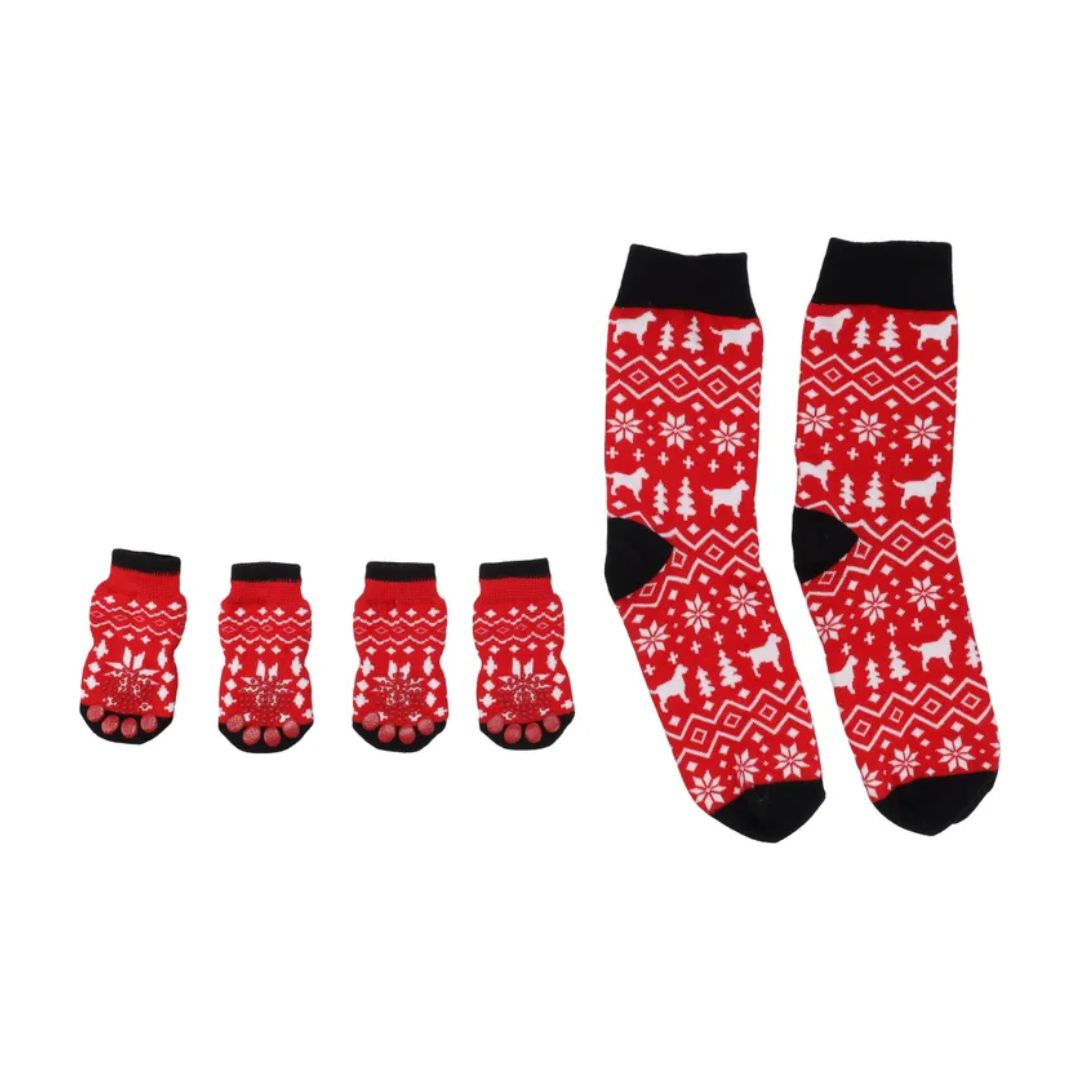 Flamingo Keysa сет новогодишни чорапи