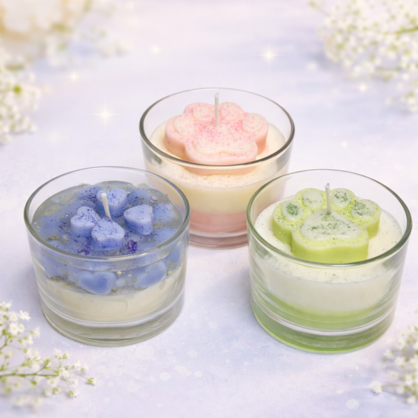 Pet-friendly мирисни свеќи со шепа