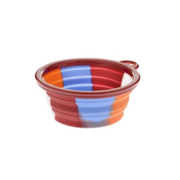 Ferribiella Rainbowl силиконски сад за храна црвен